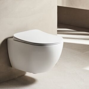 CREAVIT WHITE MAT WC SHOLE