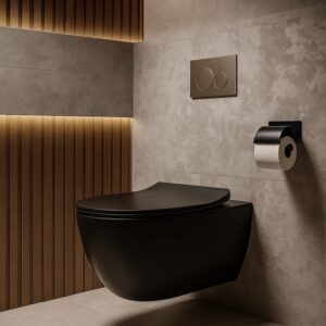 CREAVIT BLACK MAT WC SHOLE