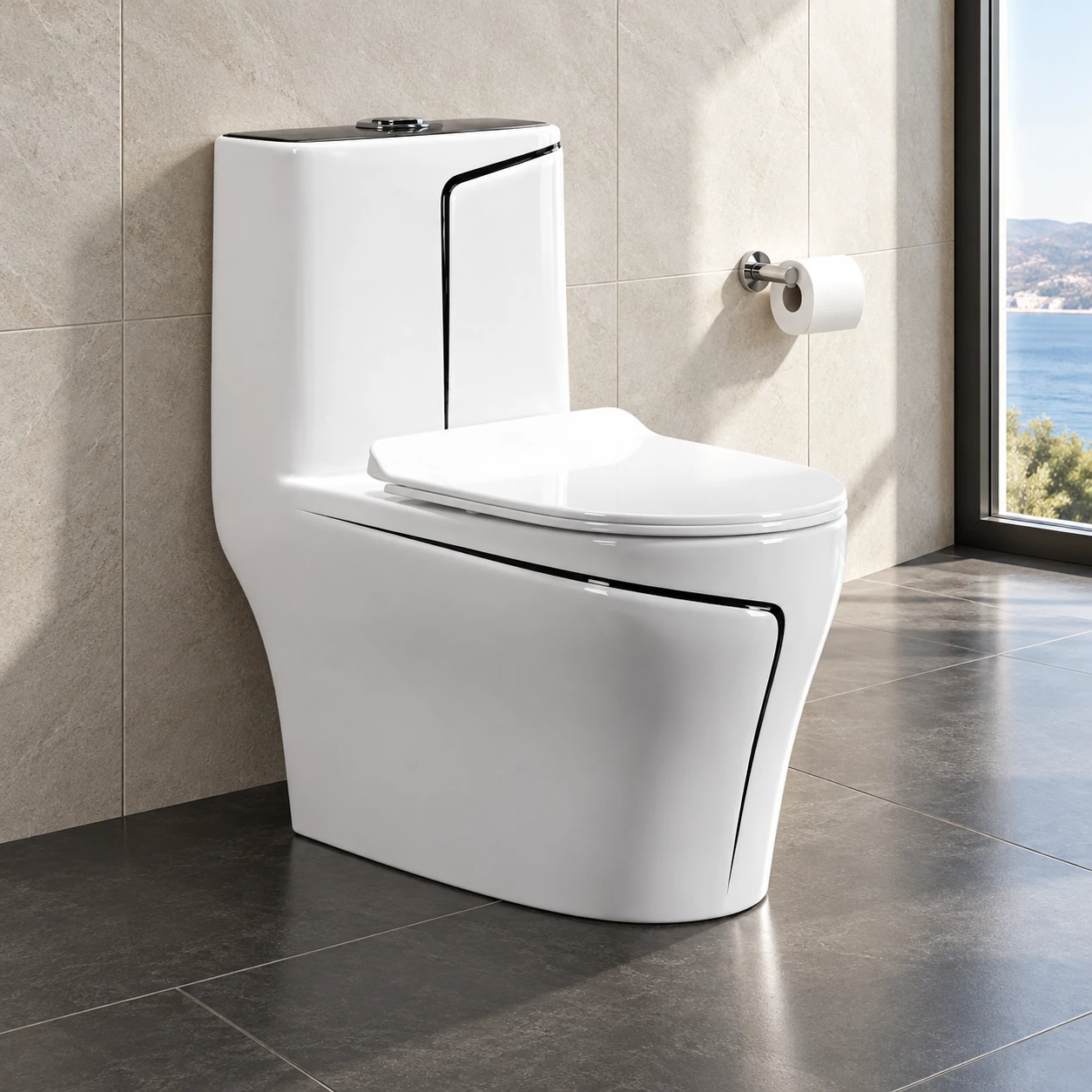WC njëpjesësh F-084
