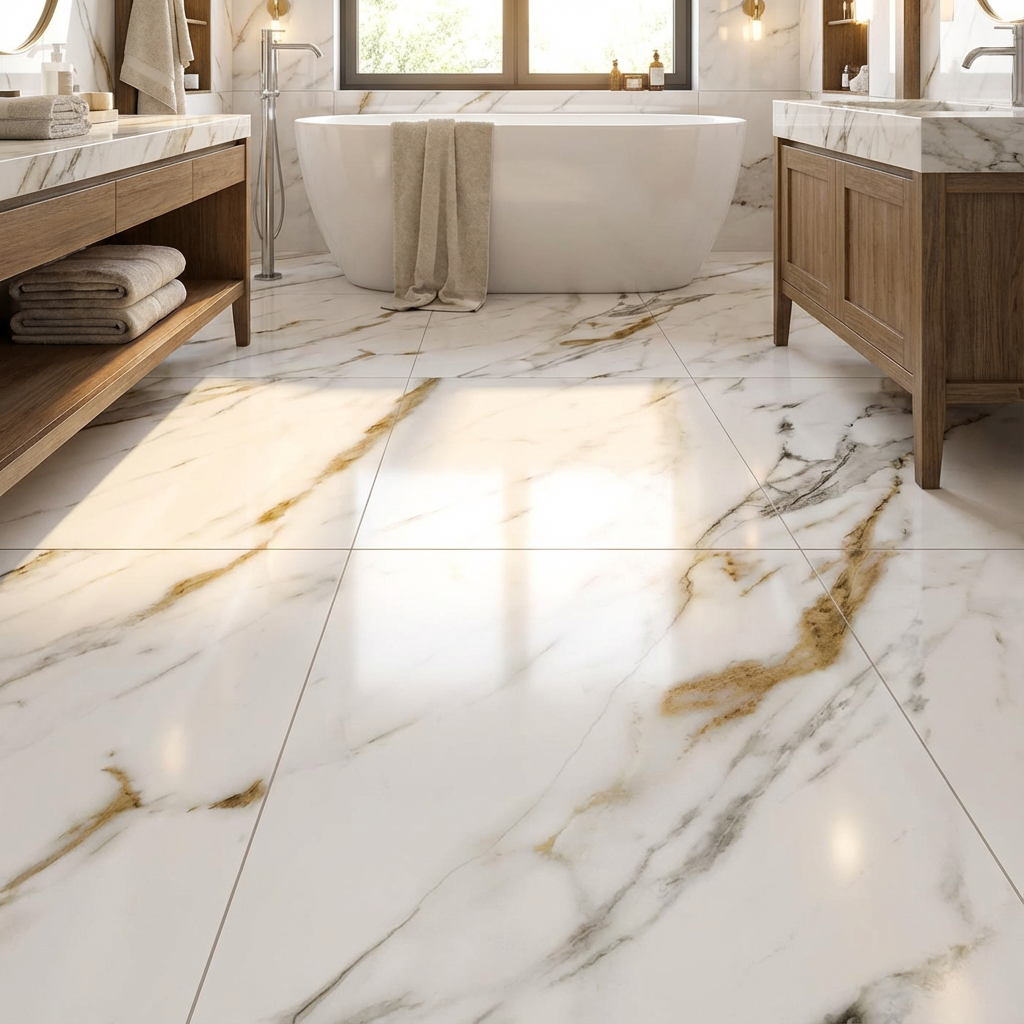 OROCHIARO WHITE 60x60 - Figura 2