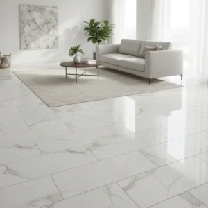 ARABESQUE WHITE GLOSSY 30x60