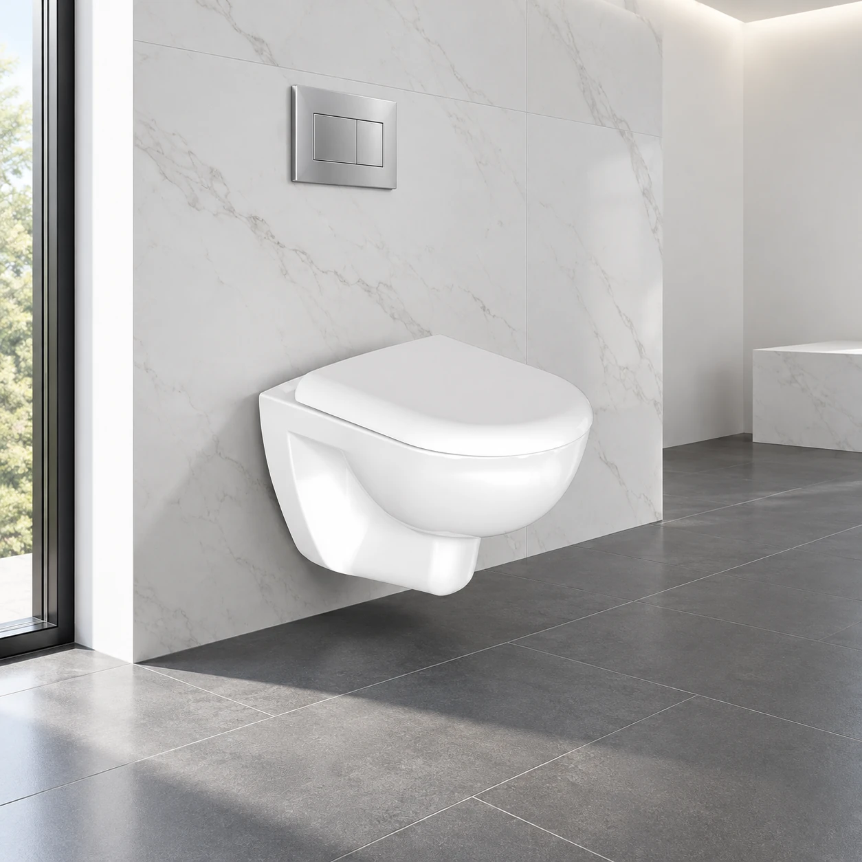 WC muri 1934 CRYSTAL – e bardhë me shkëlqim